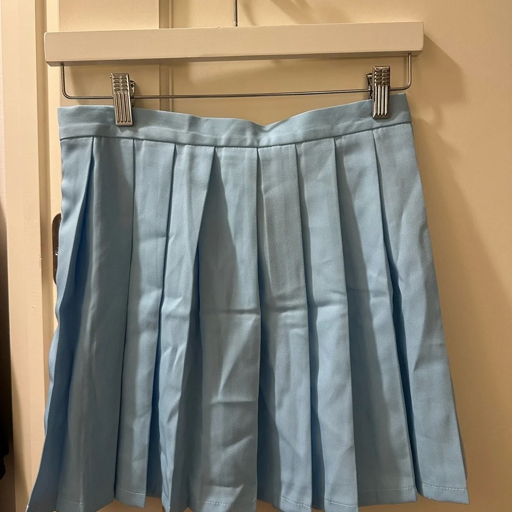 Blue Ruffled Skirt - Picture 2 of 2